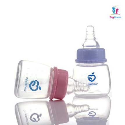 AppleBear 60ml Glass Baby Bottle - Medium Flow Silicone Nipple