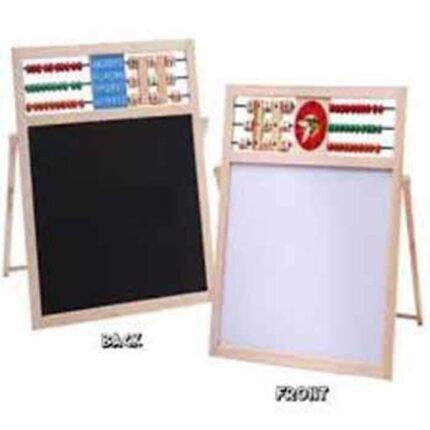Dual-Sided Magnetic Writing Board (White & Black)