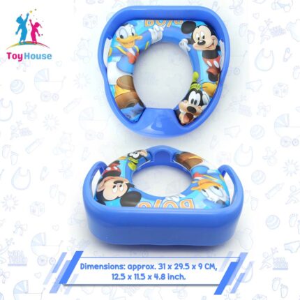 Mickey Mouse Soft Potty Seat - Makes Toilet Training Magical! (12M+)